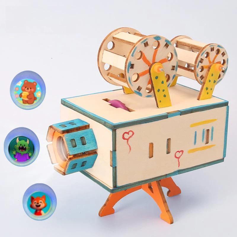 1 Set Wooden DIY Film Projecto - огляд і ціна Science Hobby Kit