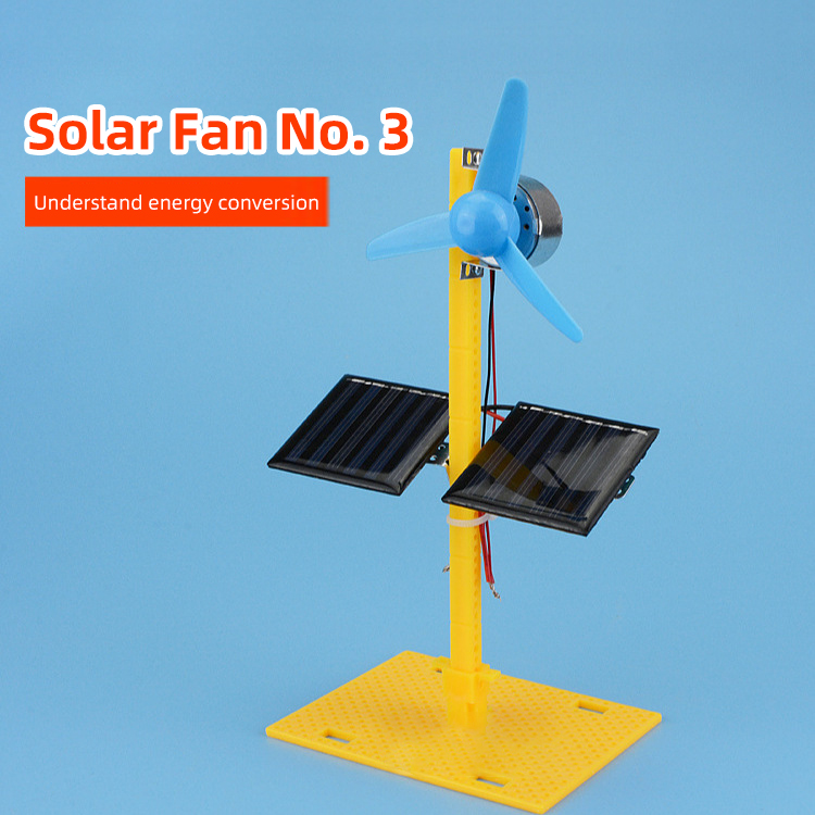DIY Solar Electric Fan Model A - огляд і ціна Science Diy Model