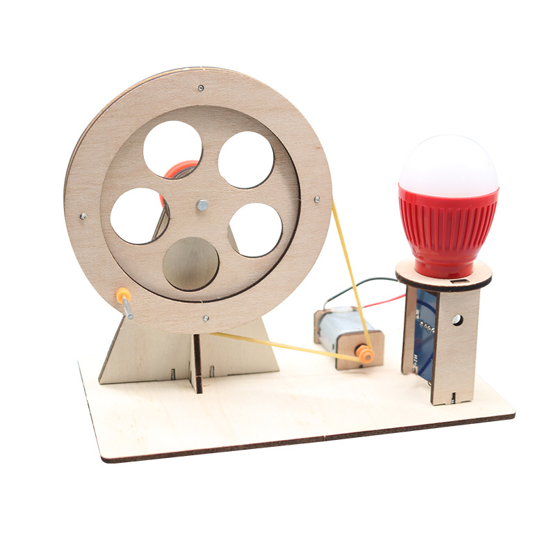 Mini DIY Hand Crank Generator  - огляд і ціна Science Project Kit