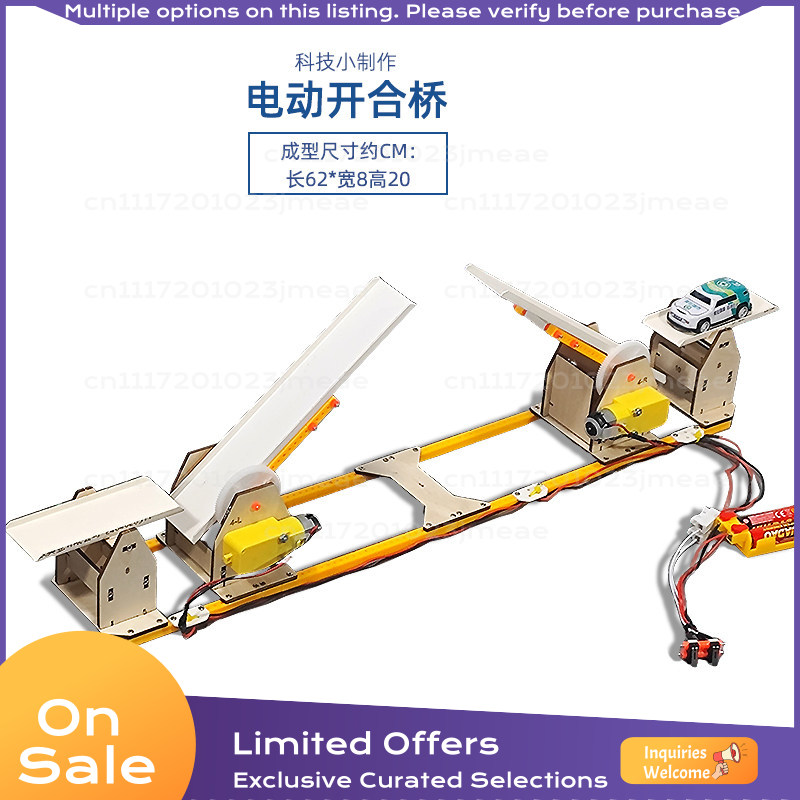 Electric Opening Lifting Bridg - огляд і ціна Science Diy Model