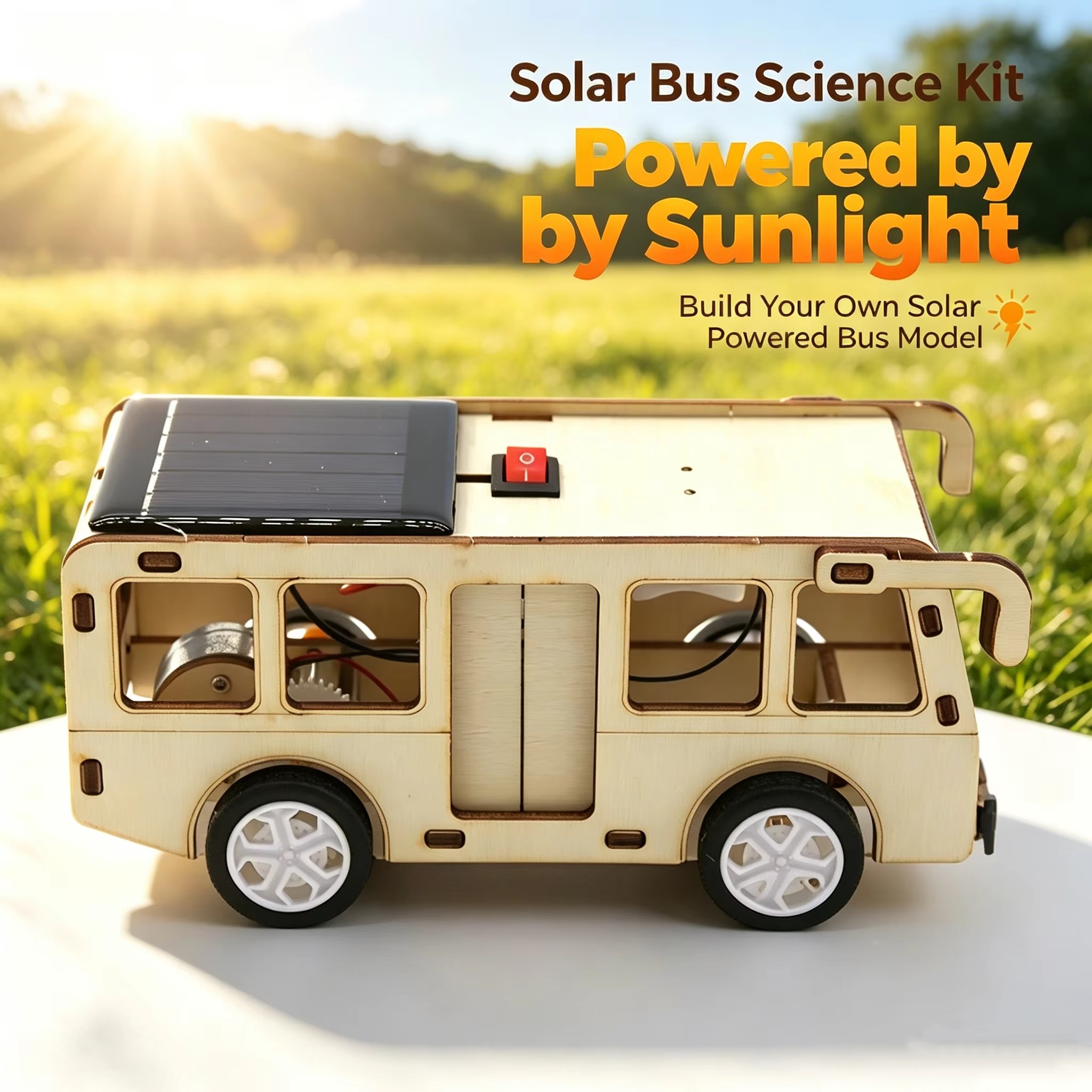DIY Solar Powered Science Educ - огляд і ціна Science Diy Model